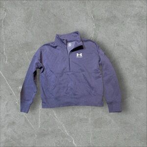 UA SMALL oversized half zip